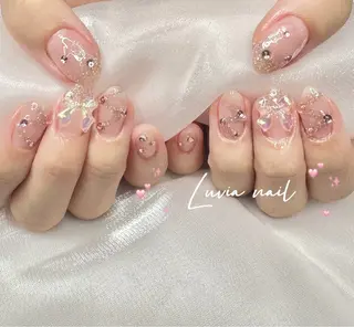 ネイル 🎀Luvia ワンホンネイル💫のネイルデザイン