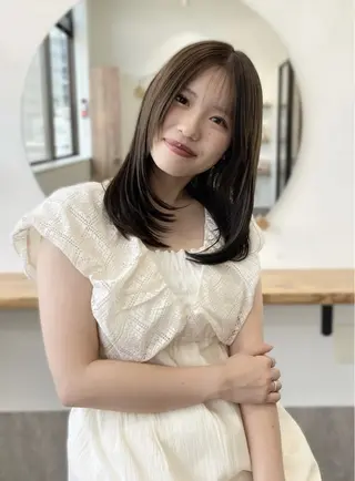 セミロング Maki マキのヘアスタイル