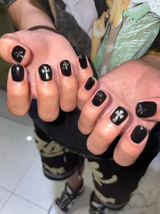 ネイル ˚✧⁺⭐︎༚moca miyuu⁎⁺˳✧༚のネイルデザイン