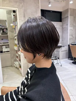 ショート 大人ショート特化/ カットモデル/表参道のヘアスタイル