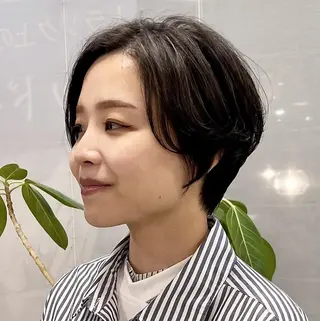 ショート ◆モデル募集◆波田 圭史/ボブスタイルのヘアスタイル
