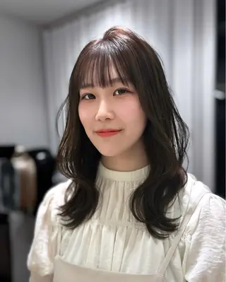 セミロング カラー 🔥メンズパーマ🔥 鈴木 翔斗のヘアスタイル