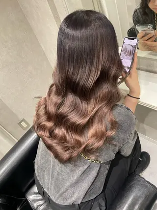 カラー mimiiy fukaのヘアスタイル