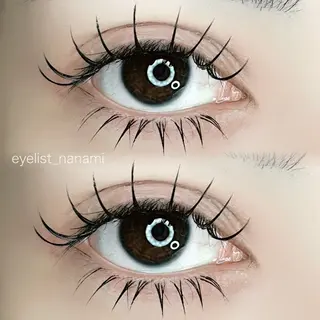 マツエク・マツパ Louwe 立川所属・eyelist☁️ nanamiのマツエク・マツパデザイン