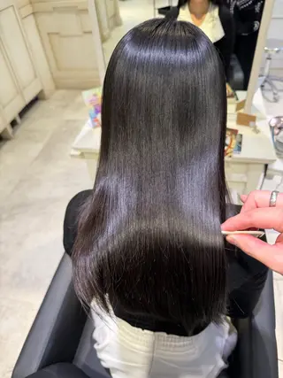 セミロング 🟠髪質改善縮毛矯正 YUTO🟠のヘアスタイル