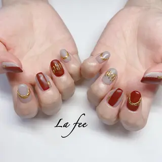 カラー ネイル La feeのネイルデザイン