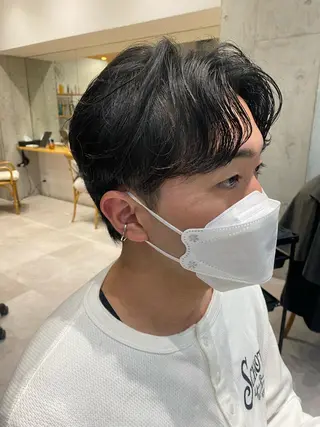 パーマ メンズ 似合う髪型が 分からない方へのヘアスタイル