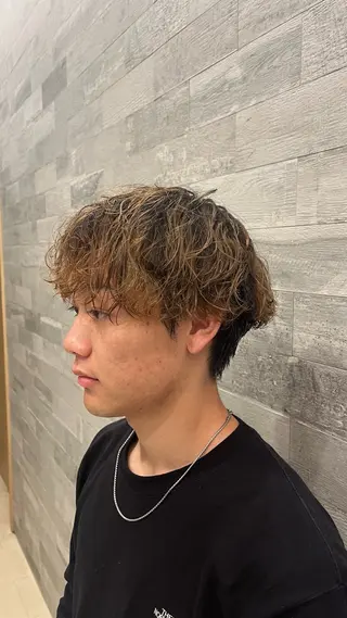 パーマ 縮毛矯正/韓国風ヘア /ツバキのヘアスタイル