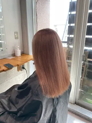 セミロング カラー 川越ハイトーン🧸 Yumaのヘアスタイル
