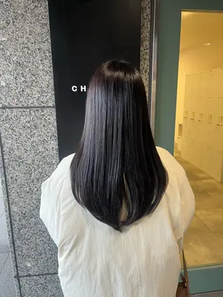 セミロング カット/パーマ/カラ ー清本耕介のヘアスタイル