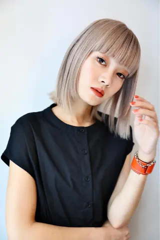 ミディアム カラー パーマ ヘアアレンジ メンズ キッズ ネイル マツエク・マツパ アイブロウ 🦕ウルフカット 🦕ａｋｉｈｏのヘアスタイル