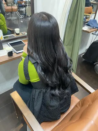 ロング 🍒ᩚ名駅/艶髪 縮毛矯正/あゆ🍒ᩚのヘアスタイル