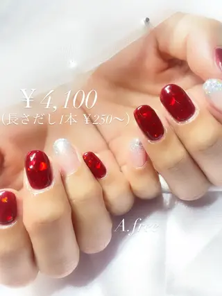 ネイル A.free✧*｡ アレルギー対応✧*｡のネイルデザイン