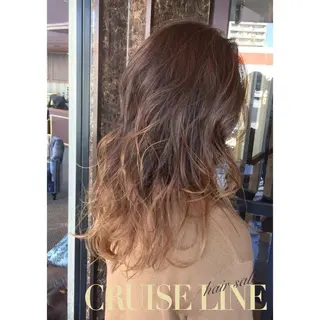 ショート ミディアム セミロング ロング カラー 圧倒的なクォリティ✨ waku 岡崎店のヘアスタイル