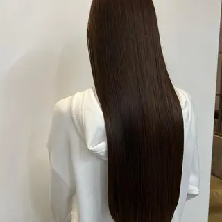 ロング カラー 顔まわりカット✨艶髪 ✨髪質改善✨伴響佳のヘアスタイル