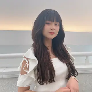 セミロング カラー 💎透明感カラー特化 💎TAISEIのヘアスタイル