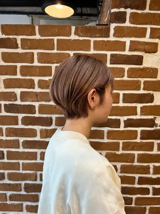 ショート カラー 【完全マンツー 恵比寿】佐藤 翔のヘアスタイル