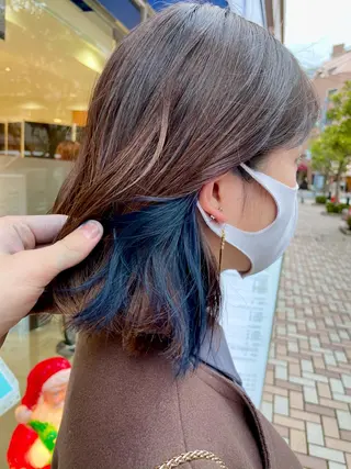 ミディアム カラー 【大人ショート/ボブ モデル募集】　Seiのヘアスタイル