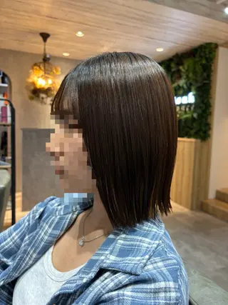 ショート ✨似合わせボブ✨ 縮毛矯正のヘアスタイル