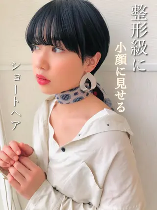 ショート 三鷹で1番ショート ボブをカットする新谷のヘアスタイル