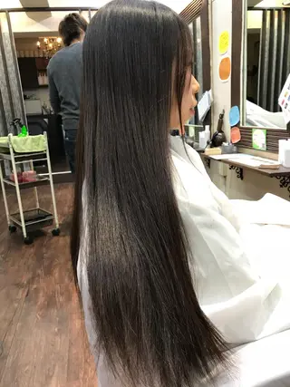 ロング 木村 瞬のヘアスタイル