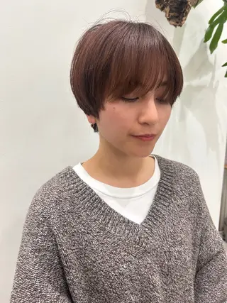 ショート 💛🤍U too e’s 鎌倉🧸のヘアスタイル