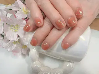 ネイル ハッピーネイル 蘭のネイルデザイン
