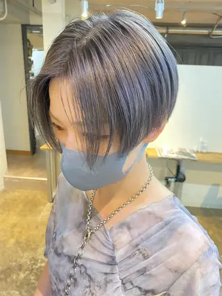 ショート カラー 坂本 裕介/パーマのヘアスタイル