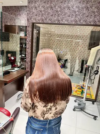 セミロング カラー 縮毛/髪質改善 上野颯太のヘアスタイル