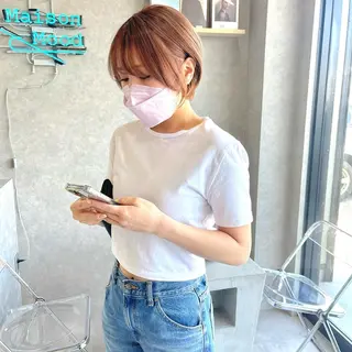 ショート 河原 亮のヘアスタイル