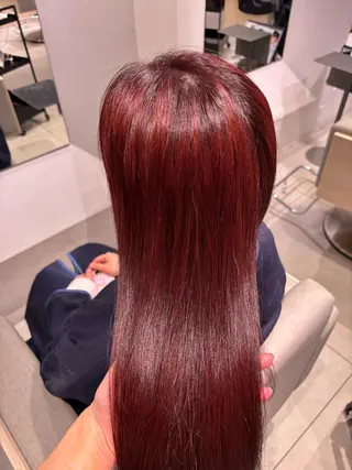 ロング カラー 銀座/韓国レイヤー/ 艶カラー🍓原田侑依のヘアスタイル