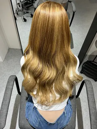 ロング カラー 浜松街中/駐車場有 マンツーマン小畑翔平のヘアスタイル