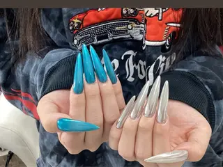 ネイル lucky nail 歌舞伎町のネイルデザイン