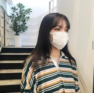 セミロング カラー パーマ ヘアアレンジ メンズ キッズ stylist 🌸 kana.のヘアスタイル