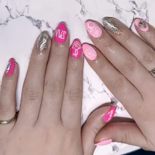 ネイル I_p4ce 🍊あい🍊のネイルデザイン