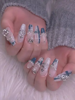 ネイル 長さだし専門店 M2　rikaのネイルデザイン