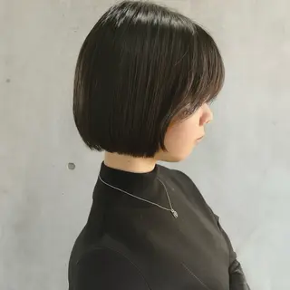 ショート カラー 【nui 茨木】 清水優のヘアスタイル