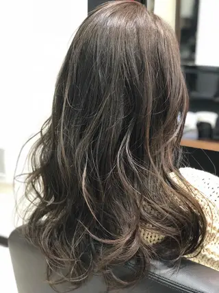 ロング 高橋 陸のヘアスタイル