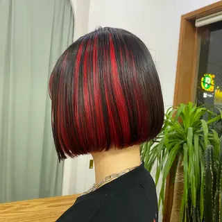 ショート カラー 🪭risa 暖色/レイヤー🪭のヘアスタイル