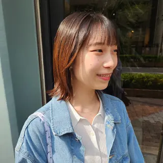 ショート ハヤシ マユ ✂ 府中美容室のヘアスタイル