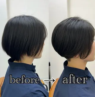 ショート 艶カラー吉祥寺🌸 KAZUEのヘアスタイル