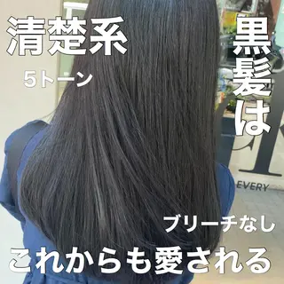 カラー ブリーチなしで 全国から予約殺到♡のヘアスタイル