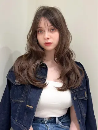 カラー 奈良 萌花のヘアスタイル