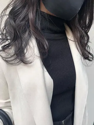 ミディアム カラー 矢野 晃平のヘアスタイル