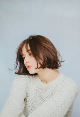 ミディアム 小村 誠也のヘアスタイル