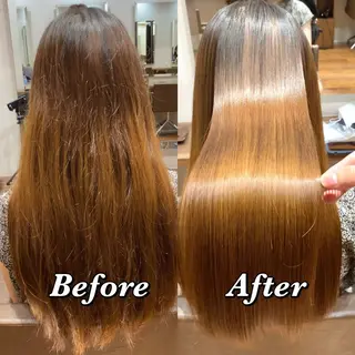 ロング 【美髪矯正特化】 ズケヤマのヘアスタイル