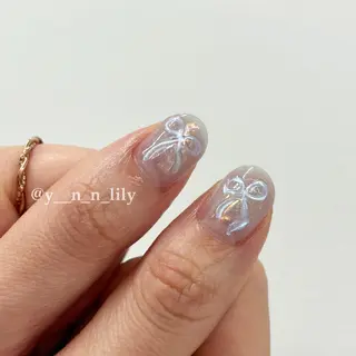 ネイル 新宿代々木/ちゅるん キレイめ/miriのネイルデザイン