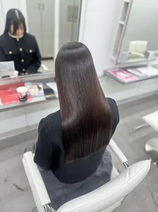 ロング パーマ 🕯コバ/レイヤー/ 美髪縮毛🕯のヘアスタイル