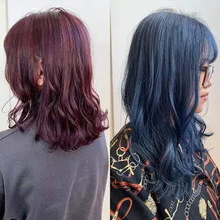 カラー インナーエクステ渋谷 🦋KAJIのヘアスタイル