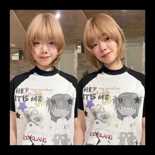 ショート カラー mai / linoah˚✧のヘアスタイル